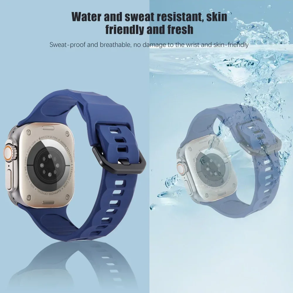 Premium Soft Silicone Strap