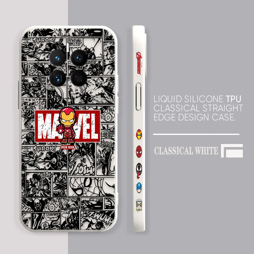 thumbnail image 1 of Phone Case For Huawei MATE 10 20 20X 30 40 50 P20 P30 P40 P50 10 PRO PLUS Case Funda Cqoue Shell Marvel Iron Spider-Man Comics, 1 of 5