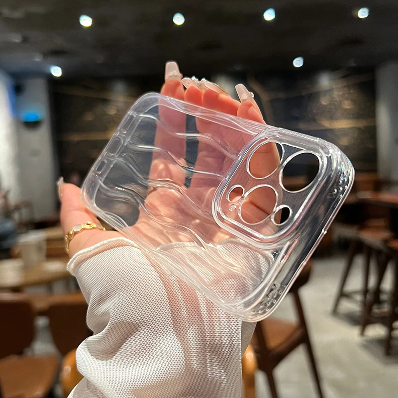 Simple Fashion Wave Lines iPhone Case