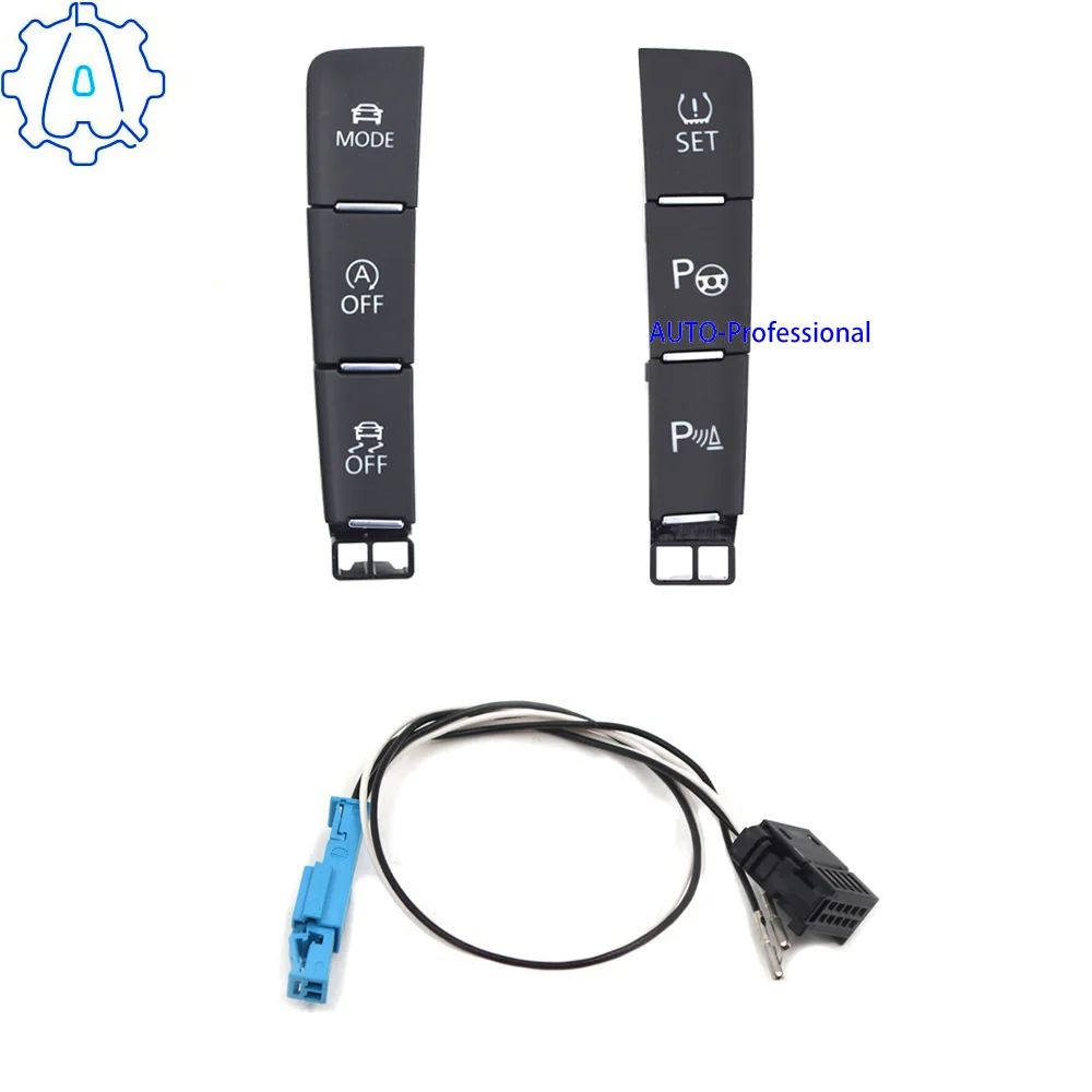 Per Vw Golf 7 Mk7 Modalità Esp Modello Di Guida Ops Assistenza Al Parcheggio Tpms Pulsante Interruttore Di Monitoraggio Della Pressione Dei Pneumatici