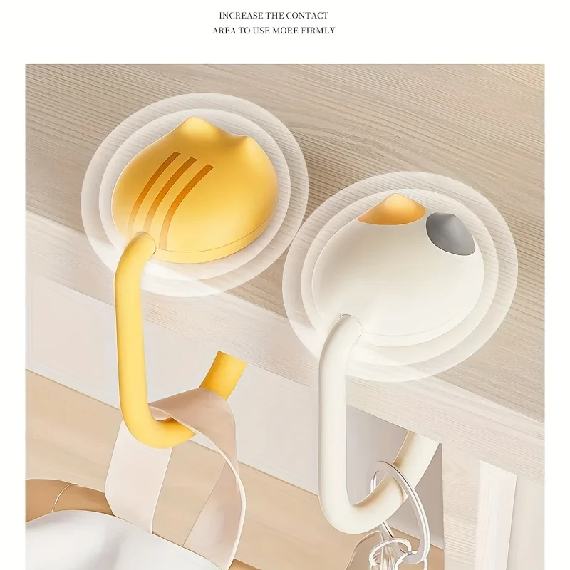 1/2pcs Cute Cat Tail Purse Hook Portable Multifunctional Table Purse Bag Hooks for Home School Saving Space,Utility Hooks