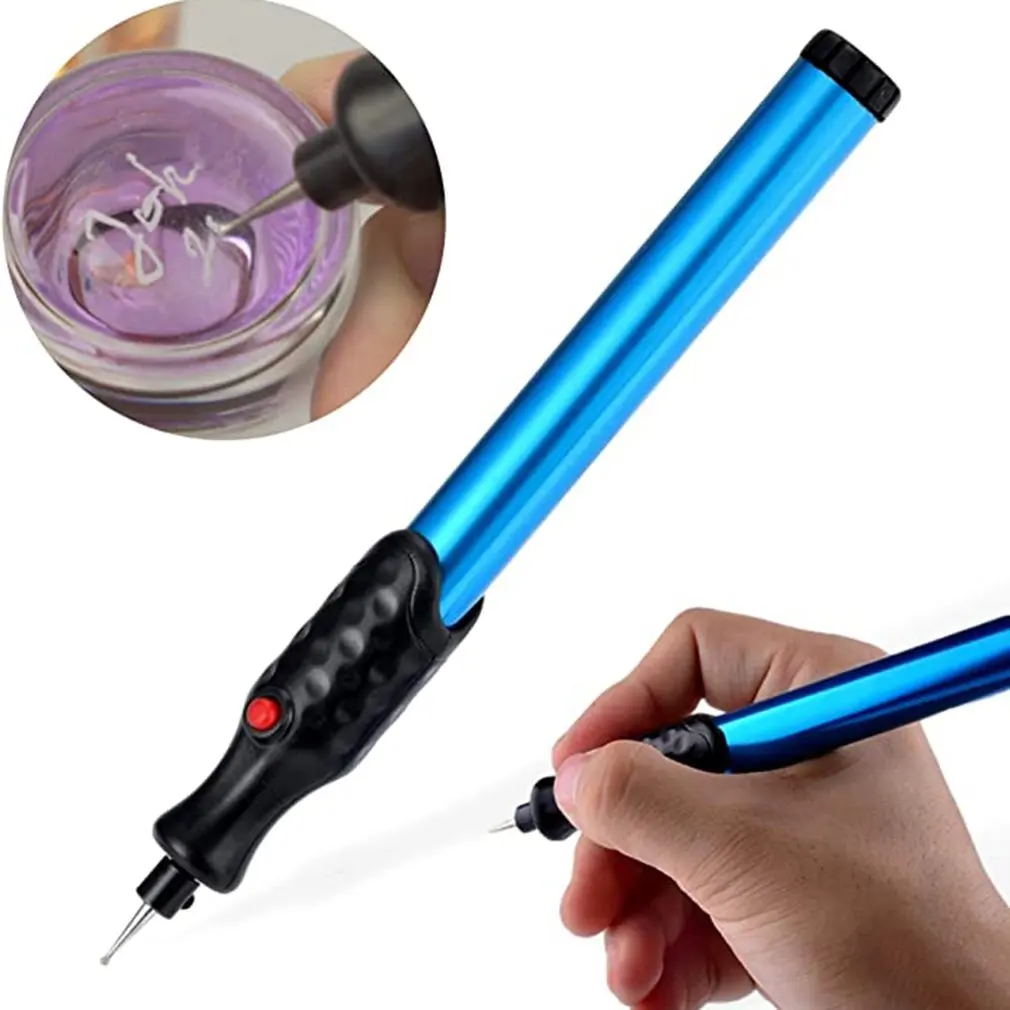 

Портативная гравировальная ручка для скрапбукинга, искусственная кожа, сделай сам, гравировка, электрическая ручка для резьбы, гравировальные инструменты
