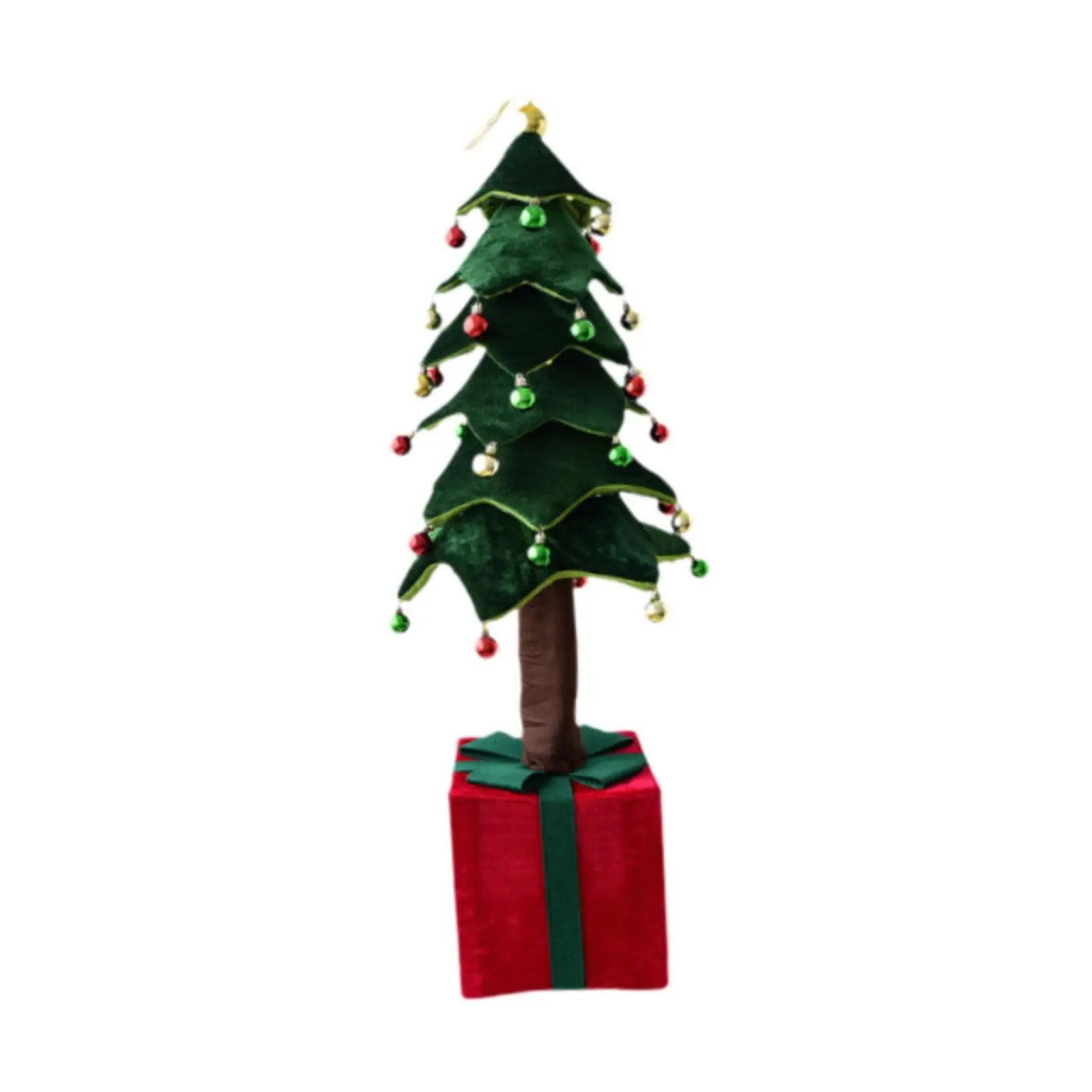 Artificial Christmas Tree Home Decor Gift Decorative Crafts Tabletop Centerpiece for Party Bedroom Indoor Dining Room Table