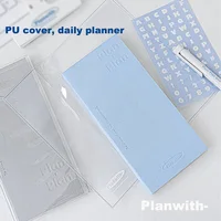 Planwith To Do List Notepad Undated Daily Planner Notebook, Task CheckList Organizer Agenda Pad for Work Study with ABC Stickers 1