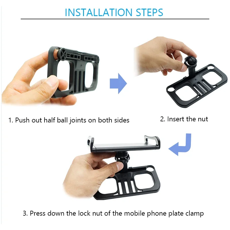 Support tablette pour télécommande DJI Mini 2/SE/Mavic 2/Air 2/2S - Accessoire drone