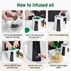 SUBADA Food Processor Portable Decarboxylation Infuser Machine Decarb Herbs Plants Spices With Adjustable Time Temperature Mode 4