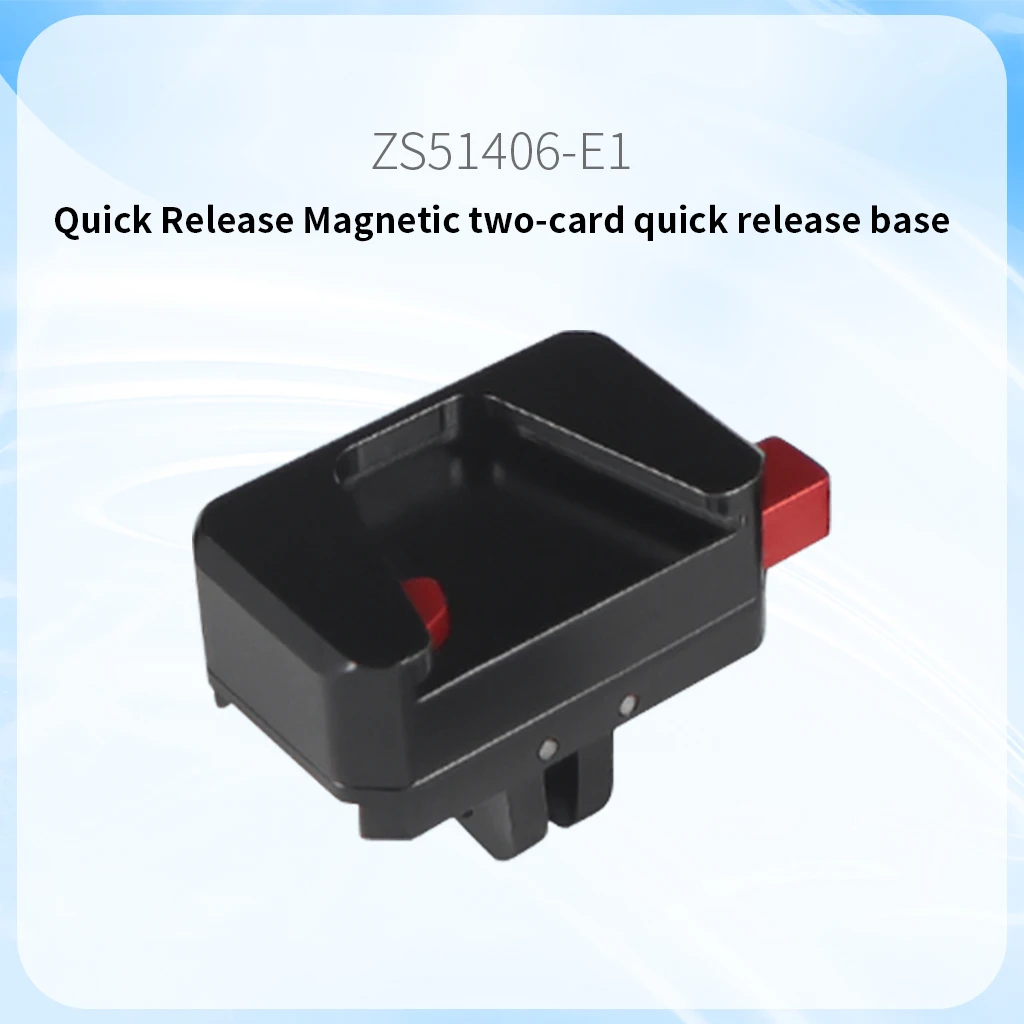 Aluminum Quick Release Mount L Bracket Cold Shoe Magnetic Adapter for X4 X3 X5