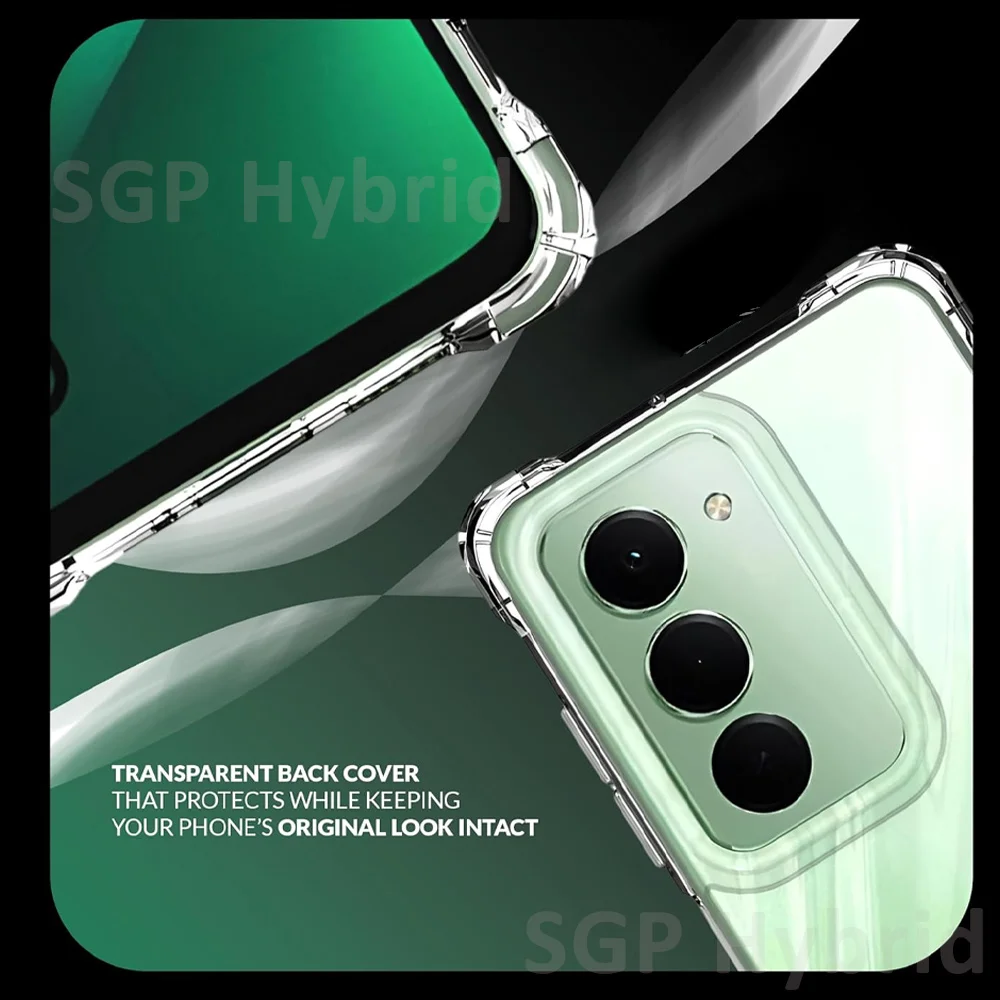 Clear Silicone Shockproof Case with Lens Protection