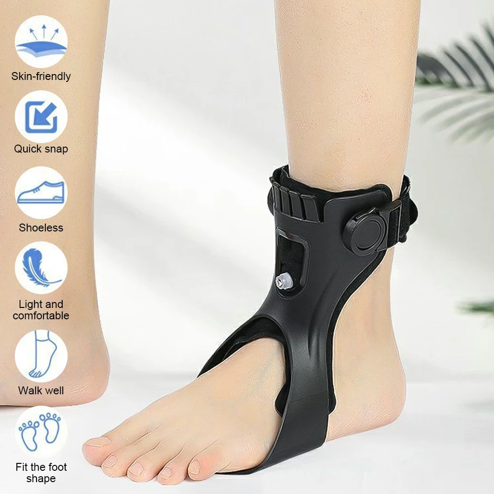 Ankle support brace drop foot brace support orthosis AFO ankle strap comfortable and safe for hemiplegia stroke walking no airbag style