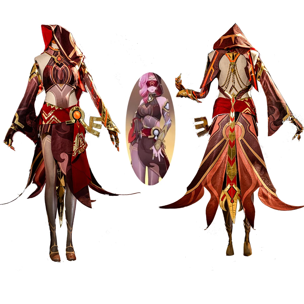 

Genshin Impact Scorching Loremaster Costume Cosplay Suit