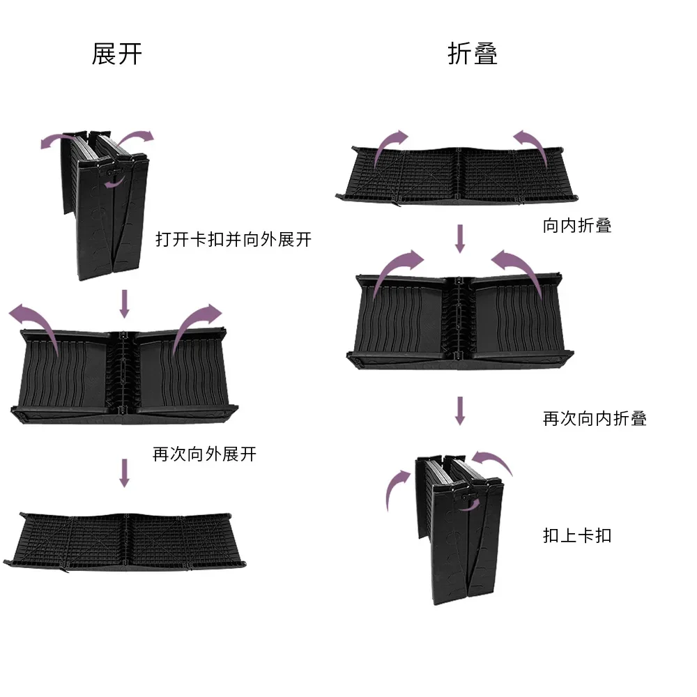 Pet Stairs Folding Car Steps Slope Non-slip Car Climbing Ladder Cat Large Dog Dog Climbing Ladder Pet Products
