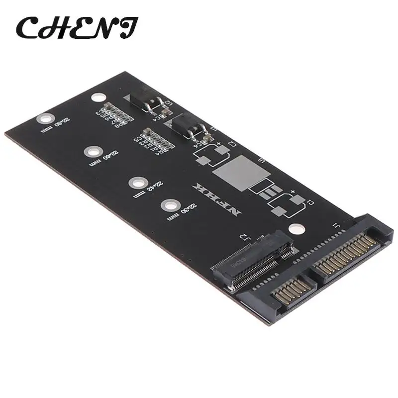 

Плата расширения H1111Z, адаптер NGFF M.2 M2 SATA3 Raiser M.2 для SATA, адаптер SSD M2 для SATA, плата расширения B, Suppor 30/42/60/80 мм