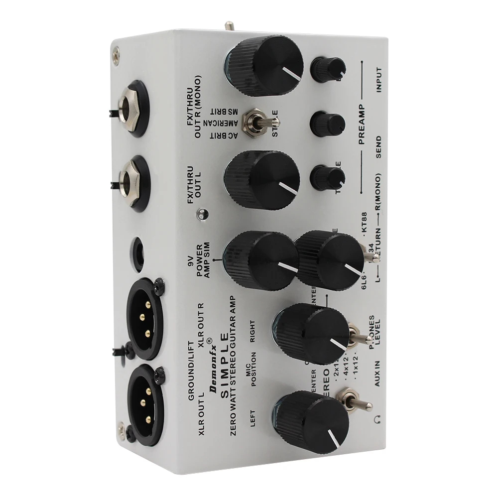 Demonfx AT-DS ギターエフェクター Amazon.com: Demon Fx DemonFX AT-DS Overdrive Andy Timons