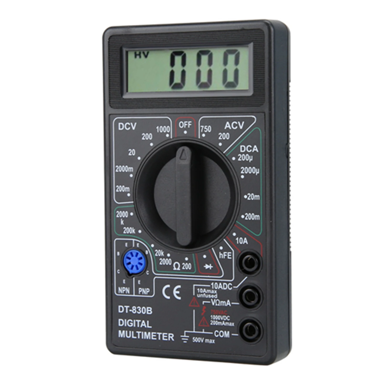 Digital Multimeter for Amp Volt Ohm Test