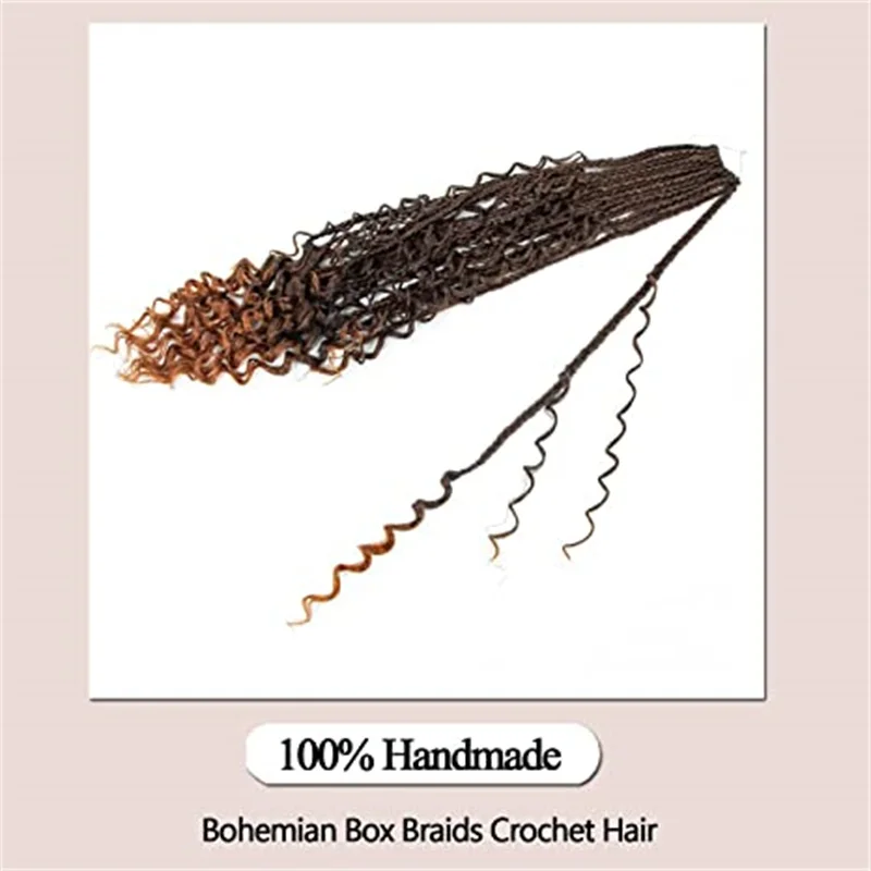 Crochet Cabelo com Encaracolado Deusa Bohe Crochet