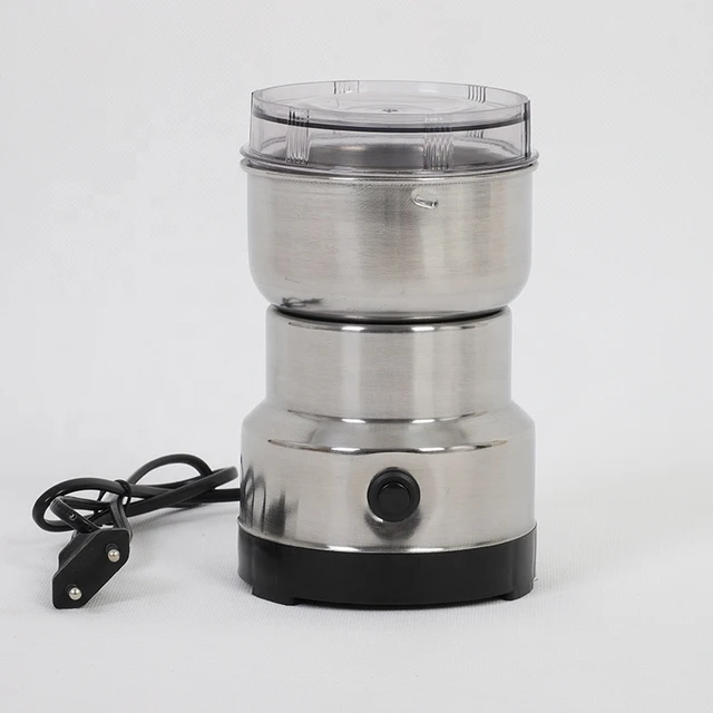 High Power Electric Coffee Grinder Kitchen Cereal Nuts Beans Spices Grains Grinder  Machine Multifunctional Home Coffee Grinder - AliExpress