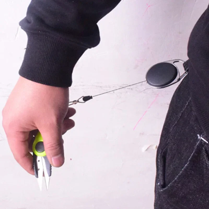 Fishing Quick Knot Tool Kit Shrimp Shape Fold Scissors Fishing Line Cutter Clipper Nipper Hook Sharpener Fishing Tackle EDC 4