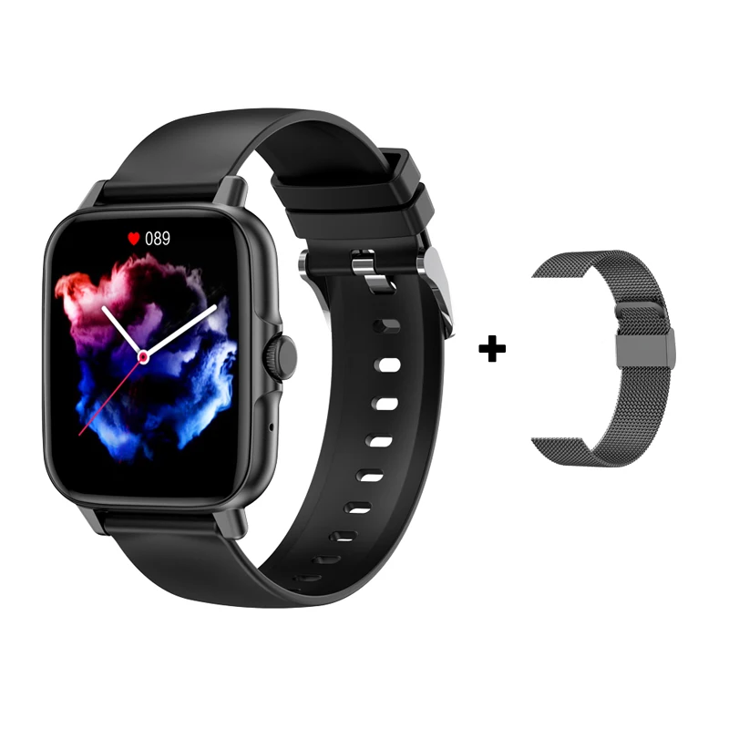2022 New NFC Smart Watch Men Women 1.69 Inch HD Heart Rate Fitness Tracker Bluetooth Call GT50 GTS 2 Smartwatch For Android iOS 