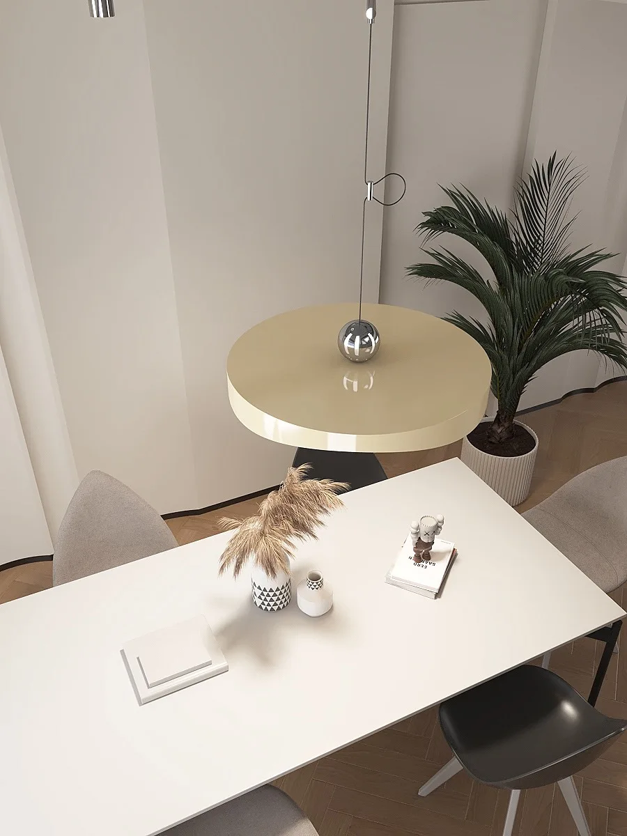 Modern Removable LED Chandeliers For Office Study Dining Table Home Decor Pendant Lights Lustre Bedroom Indoor Lighting Fixtures