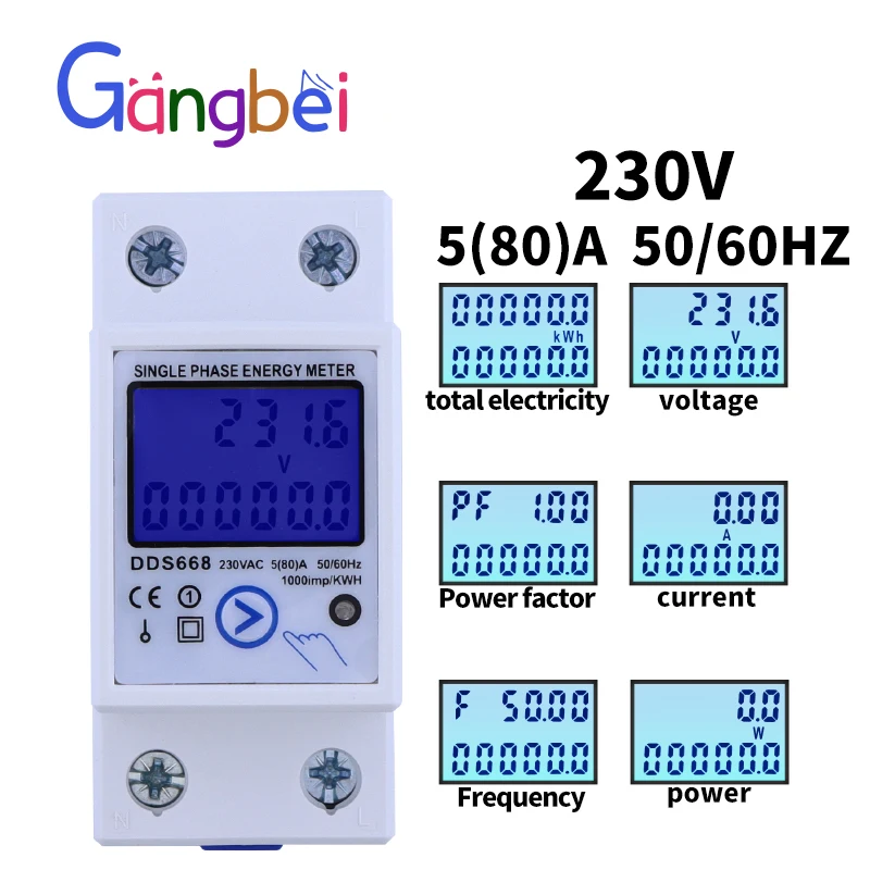 VoltageCurrentPowerConsumptionMeterWattmeterElectricity220VACSinglePhaseKWHMeter80A.jpg