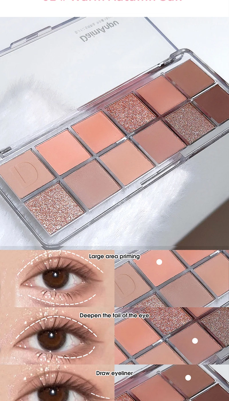 12 Color Eyeshadow Palette Image 3