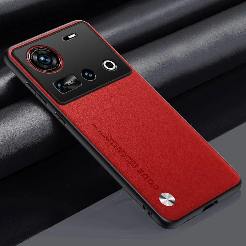 Luxury PU Leather Shockproof Phone Case with Full Protection