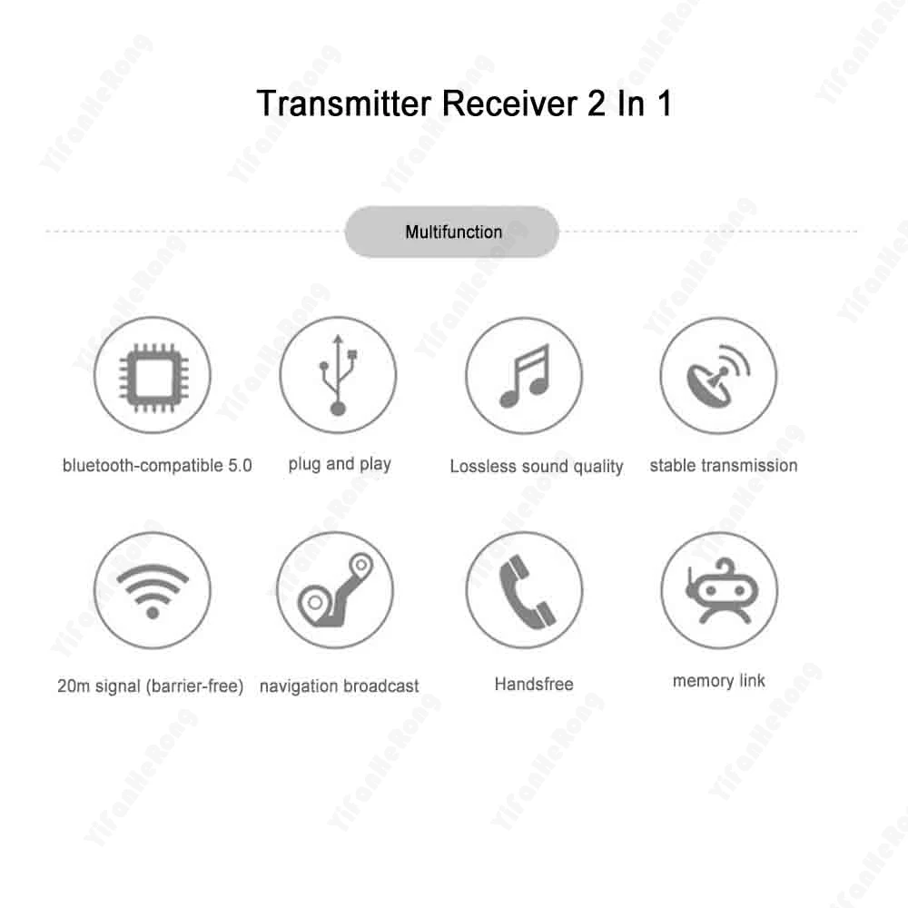 USB Bluetooth-compatible 5.0 Transmitter Receiver Stereo RCA USB 3.5mm AUX for TV PC Headphones Home Stereo Car HIFI Audio bluetooth transceiver adapter,bluetooth aux adaptor,bluetooth audio receiver,bluetooth adapter,audio adapter