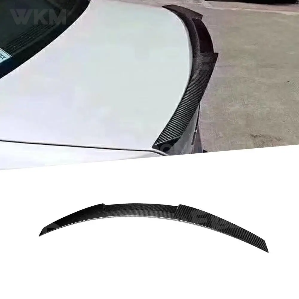 

Для BMW 2 серии F22 F87 M2 Coupe 2014-2019 углеродное волокно задний багажник утиный спойлер крыло задний спойлер