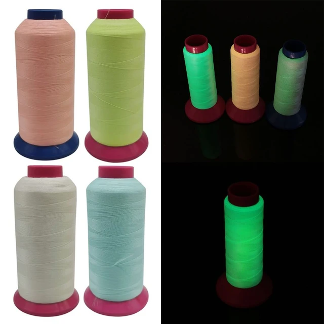 Luminous Line Yarn Glow In The Dark Embroidery Thread Sewing Night