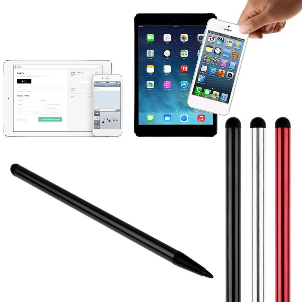 

Navigation Mobile Phone Strong Compatibility Touch Screen Stylus Ballpoint Metal Handwriting Pen For Mobilephone Fast Delivery