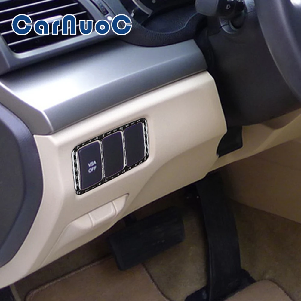 

Диммирующая панель автомобиля, Декоративная полоса для Honda Acura TSX 2009 2010 2011 2012 2013 2014, аксессуары для интерьера, наклейки из углеродного волокна