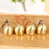 DIY Brass Mini Bell for Wind Chime Door Bell Christmas Decorations Accessories Brass Bell With Bell Hammer Will Ring Metal 1