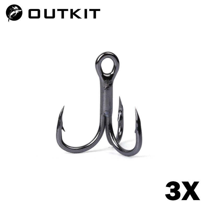 20PCS Treble Hooks 6x Strong Fishing Hook for Big Game Bluefish Salmon  Kingfish 3/0# 2/0# 1/0# 1# 2# 4# 6# 8# - AliExpress