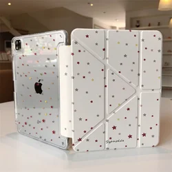 Durable Transparent Tablet Case with Shockproof Protection - iPad Air 1 Air 2 (Five Star)