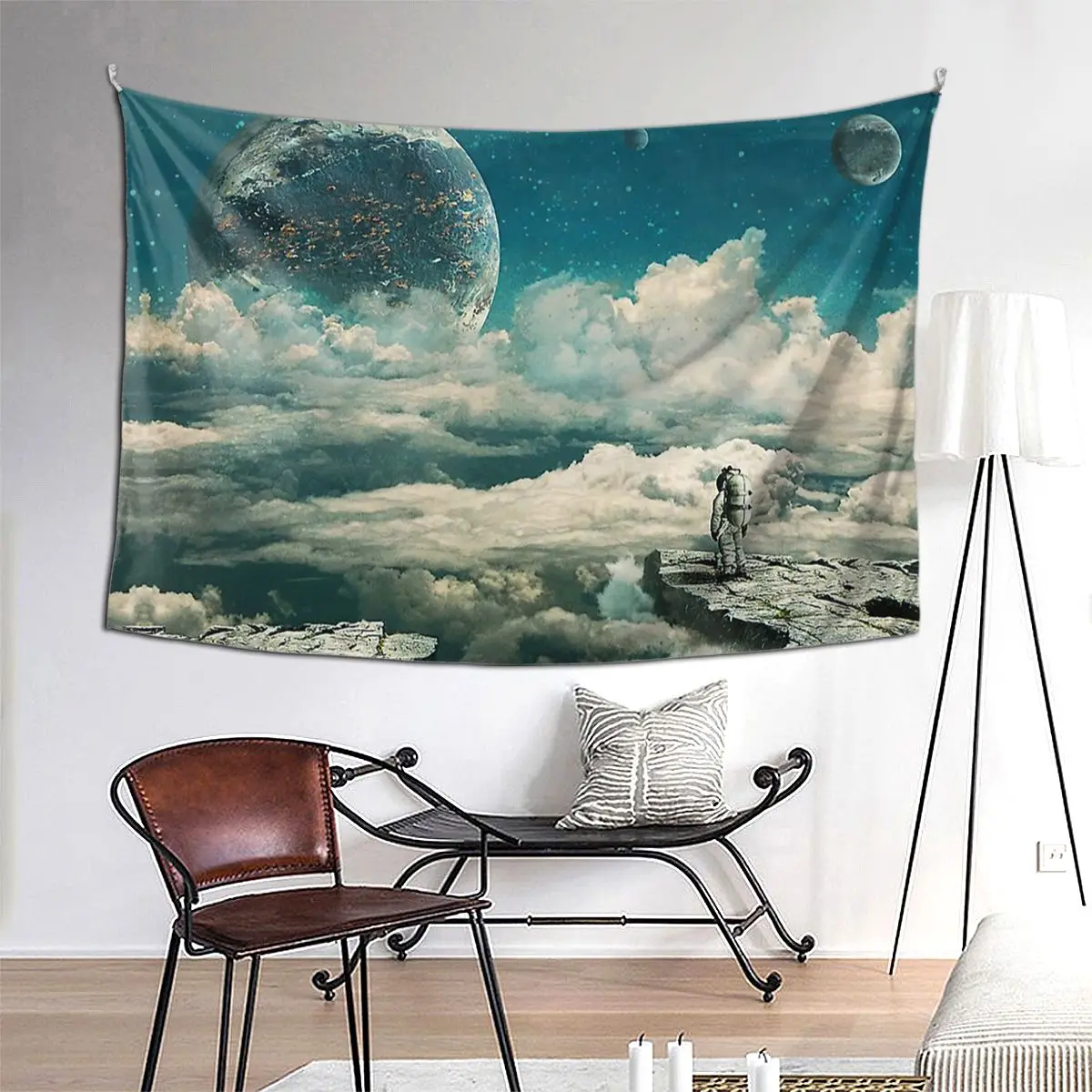 

The Explorer Tapestry Hippie Wall Hanging Aesthetic Home Decoration Tapestries for Living Room Bedroom Dorm Room