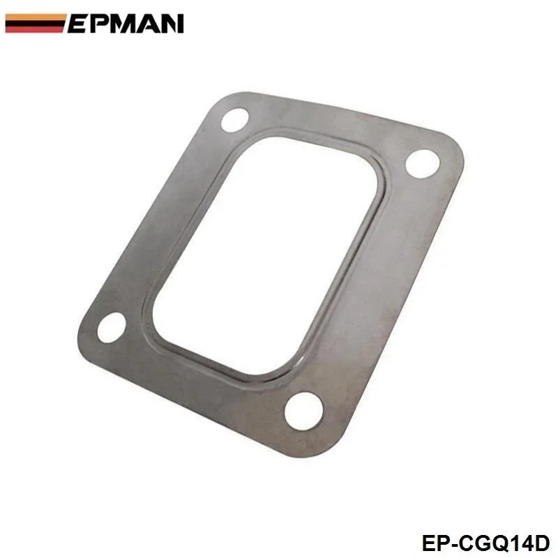 EPMAN 10PCS/LOT T4 Turbo Flange Gasket 4 Bolt 304 T04E T66 T70 GT35 GT40 Exhaust Inlet Outlet EP-CGQ14D