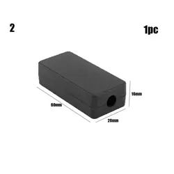 Custodia Strumentale Nera Impermeabile e Resistente – Involucro di Stoccaggio Elettronico in Plastica ABS