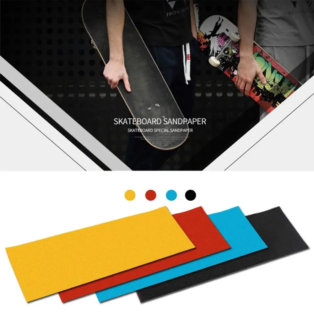 New PVC Accessories Sheet Longboard Skateboard Sandpaper Deck Grip Tape Sticker professional pvc waterproof skateboard deck sandpaper grip tape griptape skating scooter sticker 84 23cm