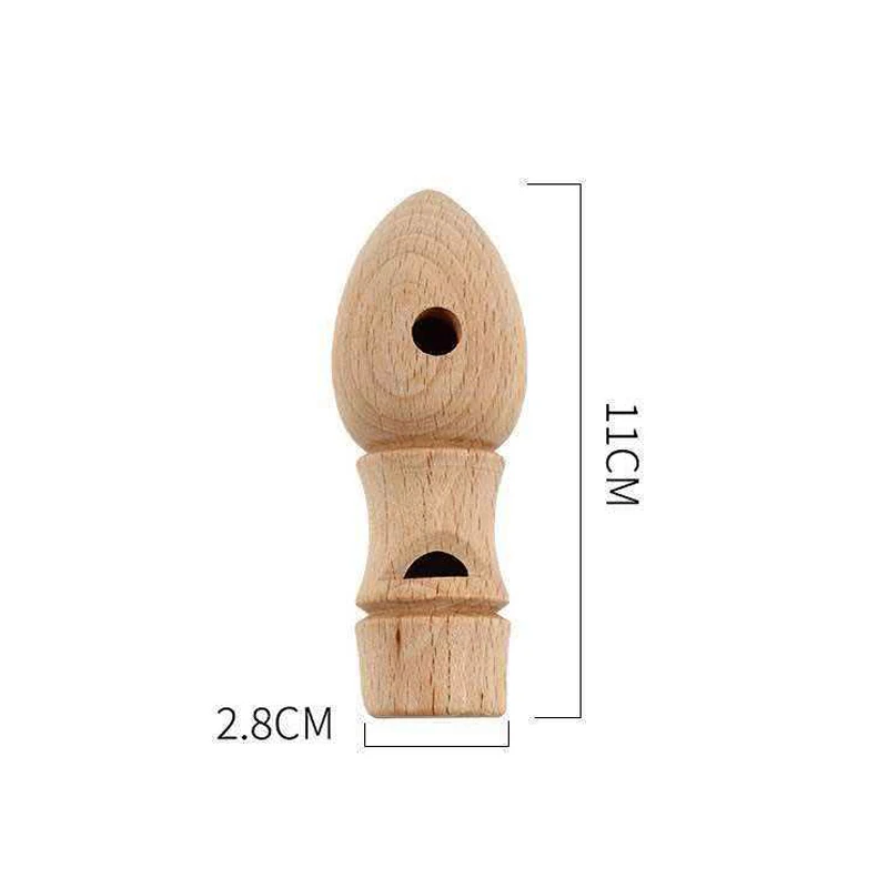 Wooden Bird Call Whistle - Musical Toy & Party Favor Gift