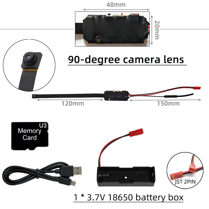 90 degree lens
