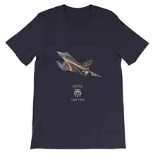 

Tiger Meet/Mirage 2000 T-Shirt. Summer Cotton Short Sleeve O-Neck Mens T Shirt New S-3XL