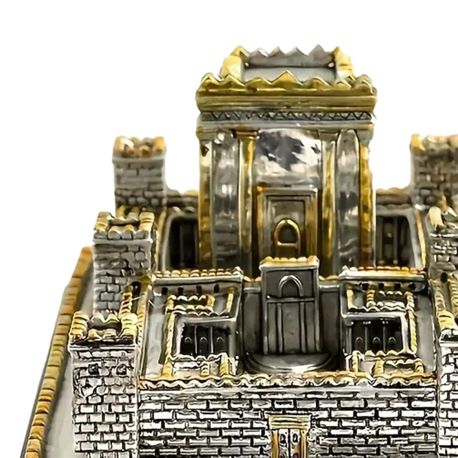 The Holy Temple Statue Collectible Creative Table Sculpture Jerusalem Model For Office Shelf Desk Cabinet Housewarming Gift