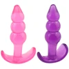 Waterproof Anal Toys for Men Women Silicone Anal Plug Vibrating Anal Beads Vibrator Butt Plug Prostate Massager 1