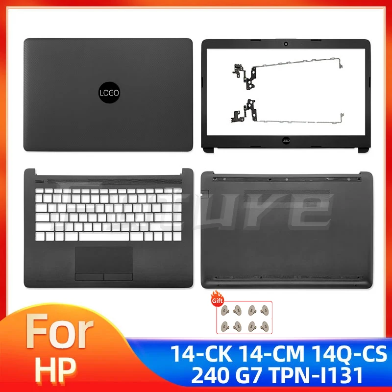 Новинка для HP 14-CK 14-см 14-DG 14Q-CS 240 G7 245 246 G7 задняя крышка ЖК-дисплея/передняя рамка/петли/Palmrst/Нижняя детская черная 14 дюймов