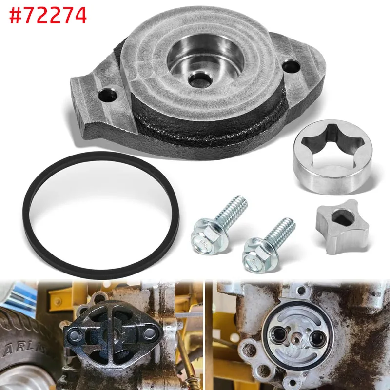 

72274, 71411, HG71411, HG72274 Hydraulic Transmission Charge Pump Kit Fits for Lawn Mowers ZT2800 ZT3100 ZT3400 G700 Series