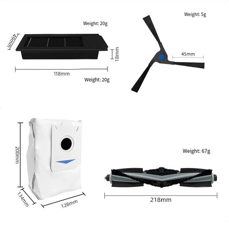 ѷ ̵ 귯 ɷ HEPA   , Ecovacs Deebot X2 Omni X2 X2 Pro DEX86  ǰ ׼