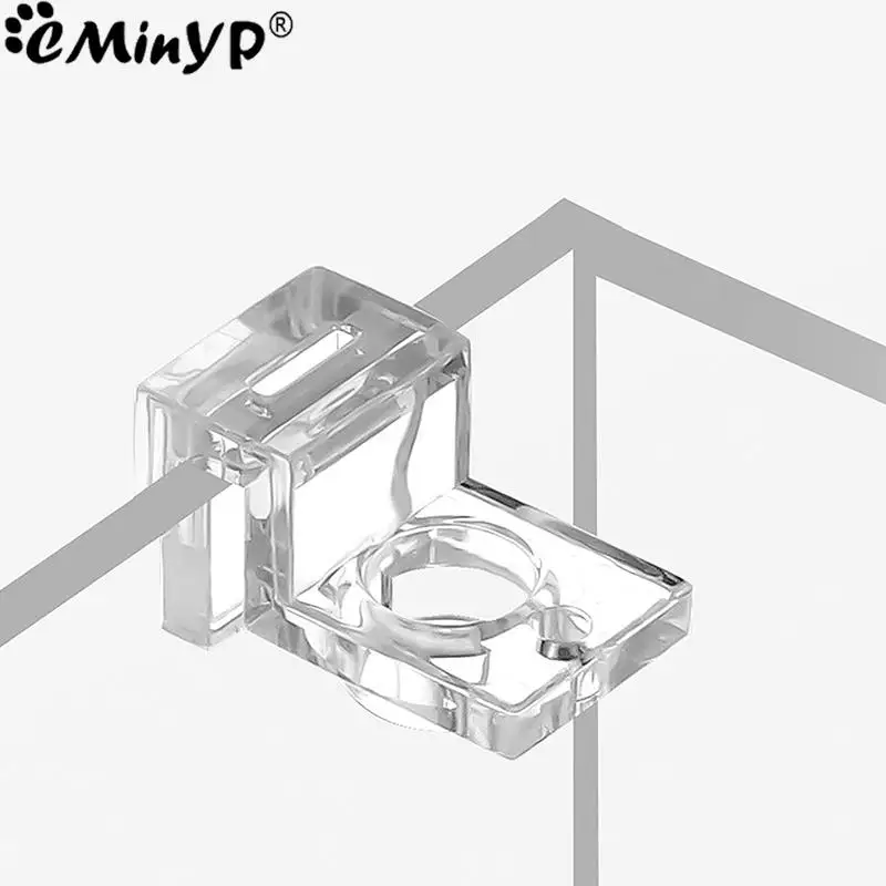 Fish Tank Acrylic Clips for 5.5mm~15mm Wall Thickness Aquarium Lid Cover Support Holder Bracket Clamp Stand Supplies fish tank lid bracket