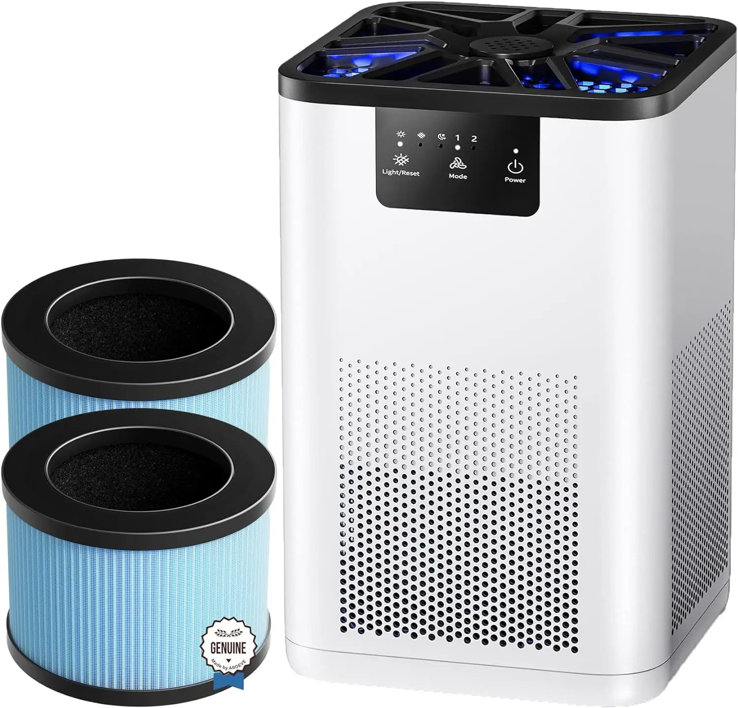 

Purifiers with Aromatherapy Function(MK06-White) with Three H13 HEPA Air Filter(One Version & Two Standard Version) Filter