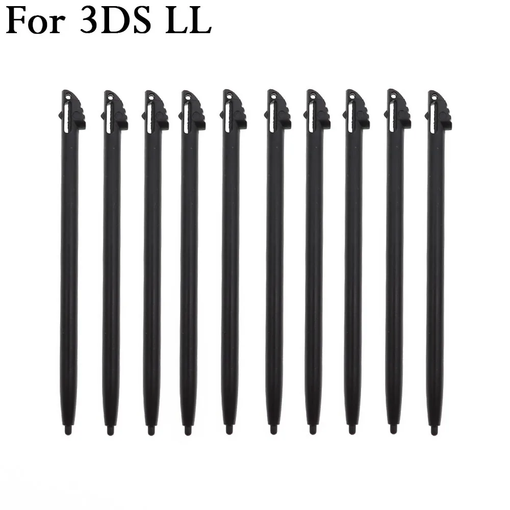 Plastic Stylus Touch Screen Metal Telescopic Stylus Pen 10pcs for Nintendo 3DS XL LL New 2DS / 3DS LL XL For NDSL NDSi stylus pen,touch pen