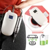 36W Nail Drill Machine Kit Professional 30000RPM Electric Nail Polisher Portable Wireless Charging Manicure Pedicure Nail Device 1